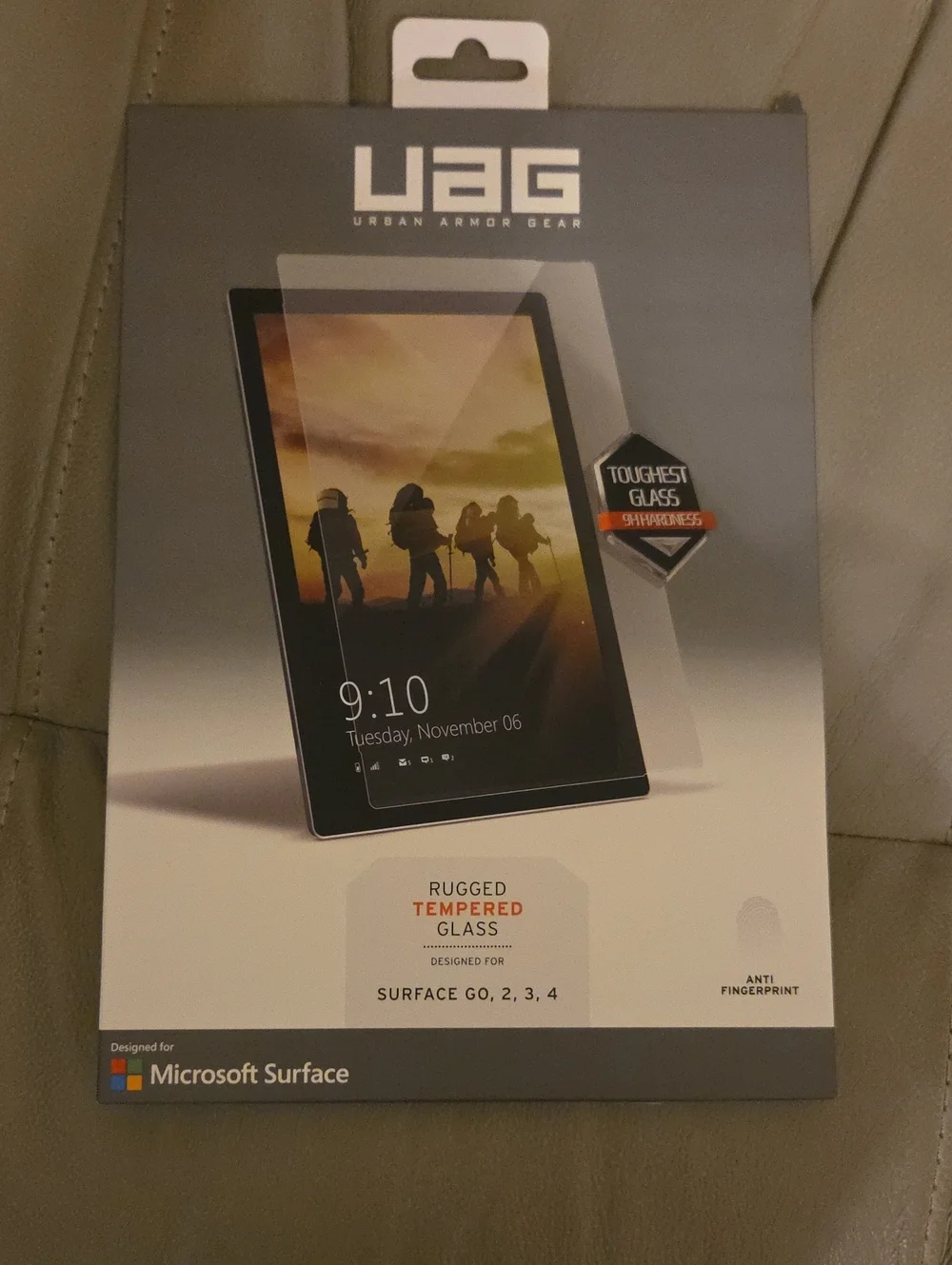 Urban Armor Gear Clear Rugged Tempered Glass Screen Protector